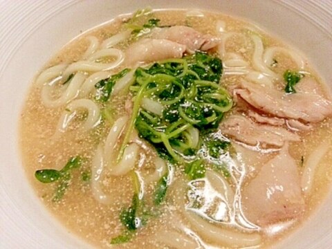 明太子あんかけうどん